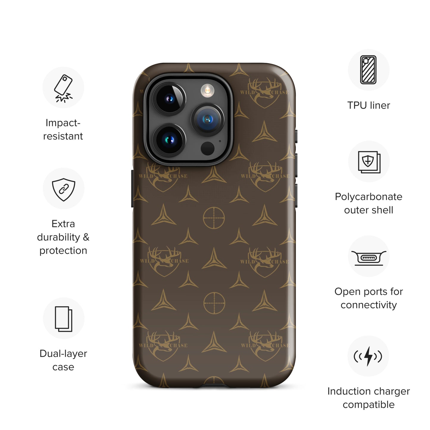 WILD CHASE Tough Case for iPhone®